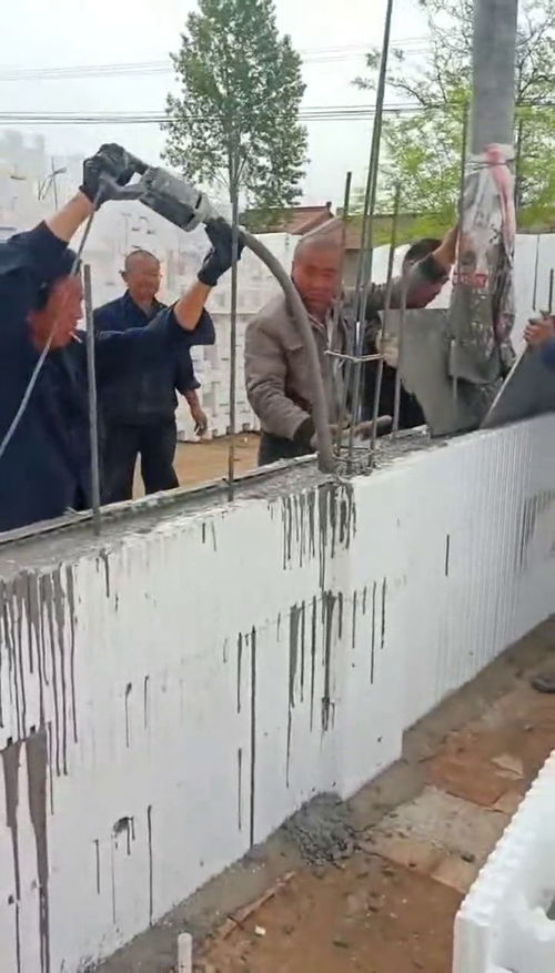 自从这种新型建筑材料,被研发出来之后,这建一套房子只用一天